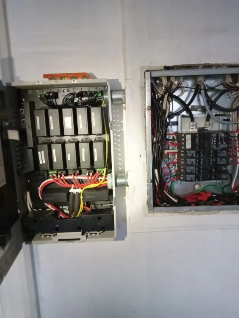 Electrical panel upgrade completed for Commercial Electrician Services in Castleton
